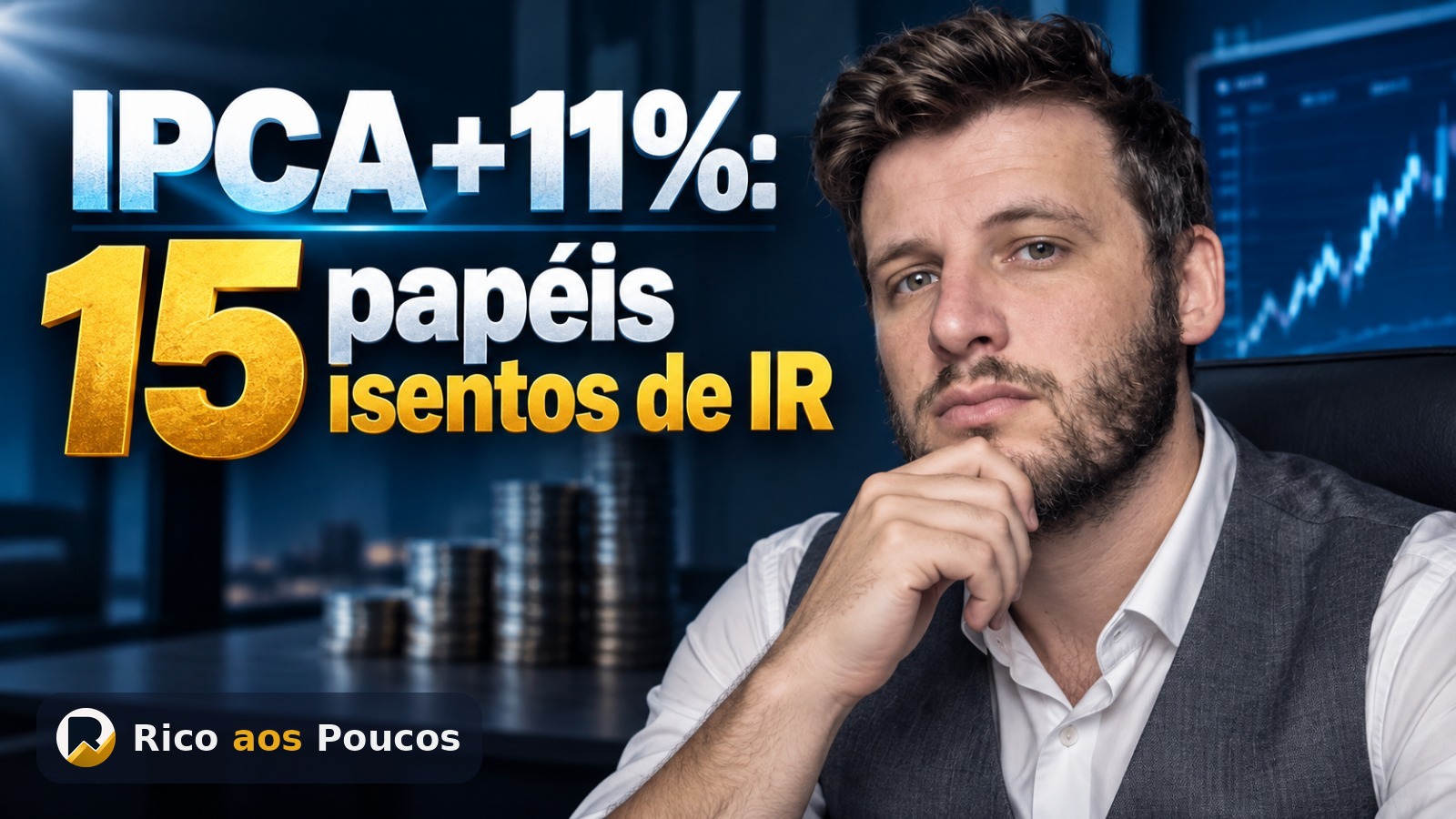 Renda Fixa Isenta: Levantamento Aponta 15 Títulos Pagando Até IPCA+11%