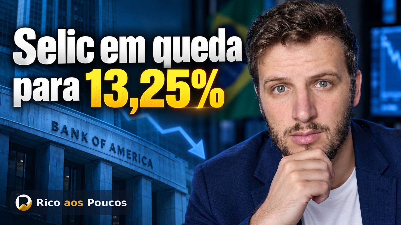 Selic vai cair em 2026? O Bank of America prevê cortes mais profundos com o esfriamento da economia