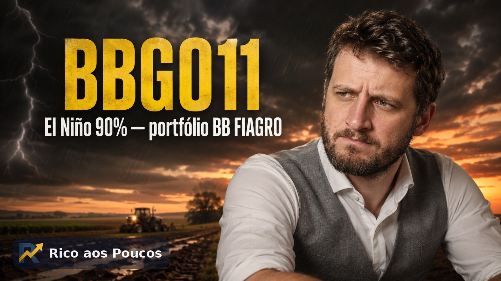 BBGO11 reanálise: o DPS de R$ 0,85 aguenta o El Niño que vem aí?