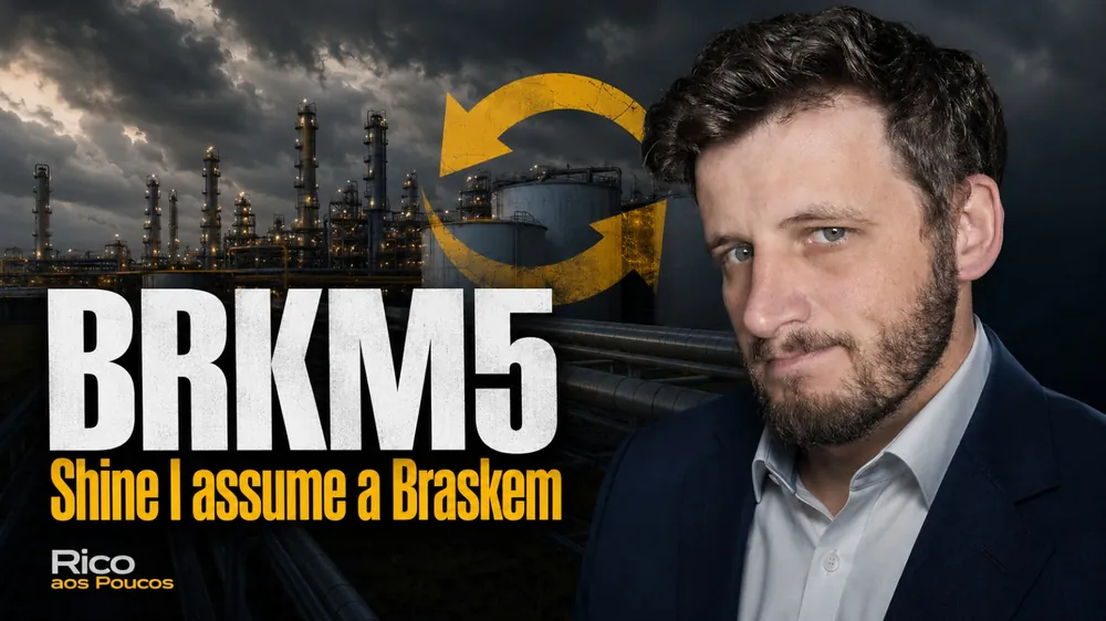 BRKM5: Shine I assume controle da Braskem e protocola OPA