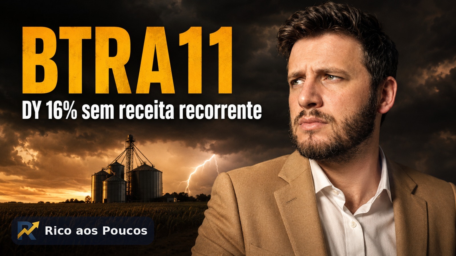 BTRA11: DY de 16% sem receita recorrente — a conta fecha?