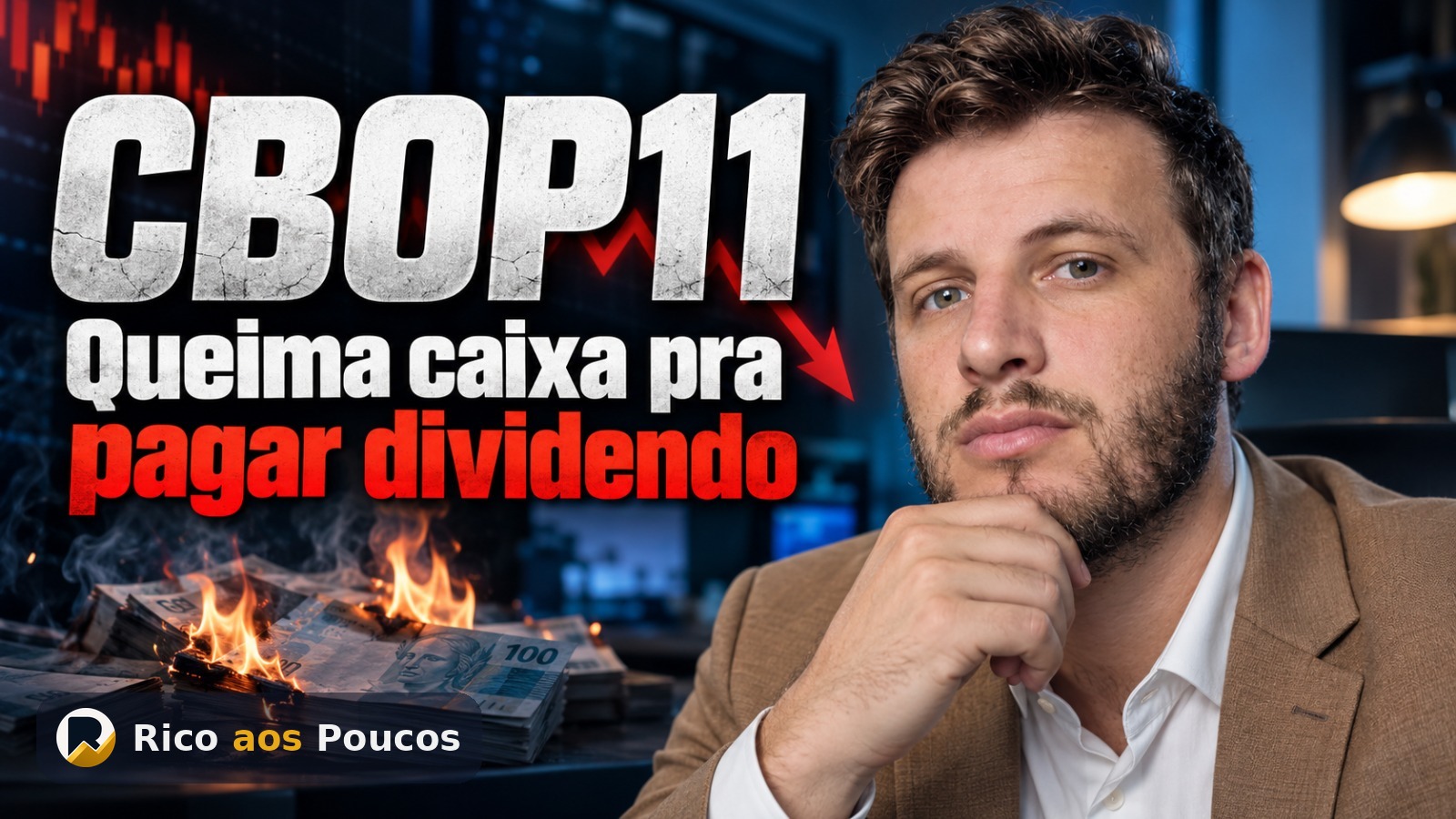 O que aconteceu com o CBOP11: dividendo subiu para R$ 0,20, mas fundo queima reserva para pagar