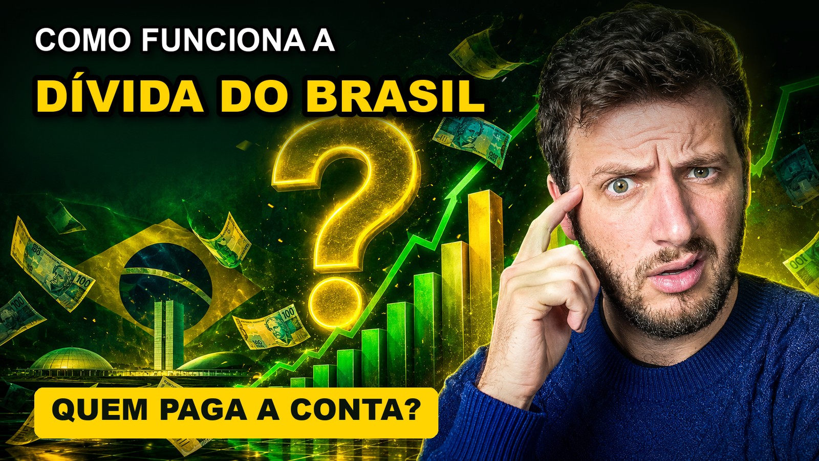 Como funciona a dívida pública do Brasil — títulos do Tesouro, rolagem, Selic e inflação explicados