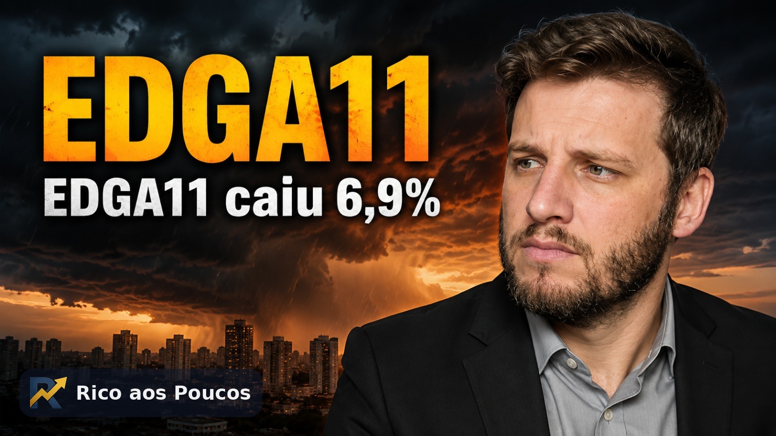 Por que o EDGA11 caiu 6,9% hoje: o inquilino que desfez o efeito dos dois novos contratos