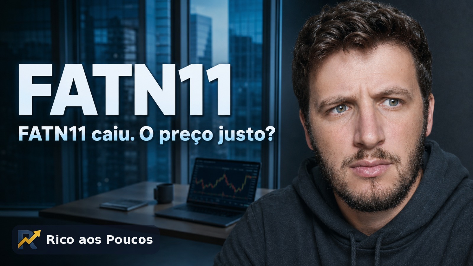 FATN11 caiu 7% em 30 dias sem notícia: análise do preço justo e do DPS