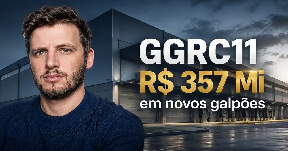 GGRC11 — 11ª emissão, R$ 357 Mi em novos galpões e dividendo R$ 0,10 em análise