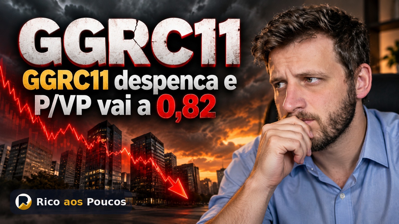 O que aconteceu com o GGRC11 em agosto: patrimônio recua e P/VP vai a 0,8225