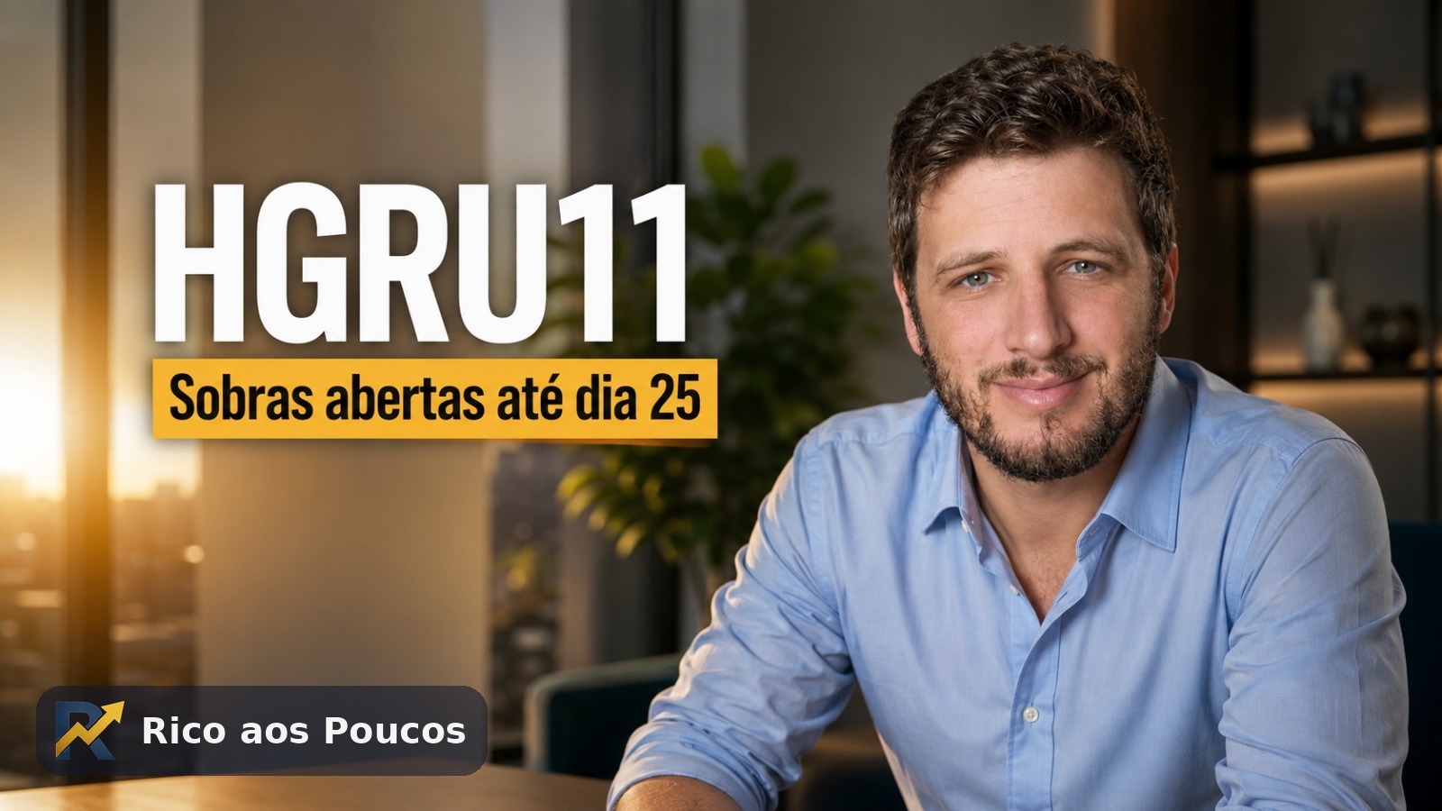 HGRU11: lucro sobe 12%, sobras da emissão abertas até dia 25 — vale subscrever?