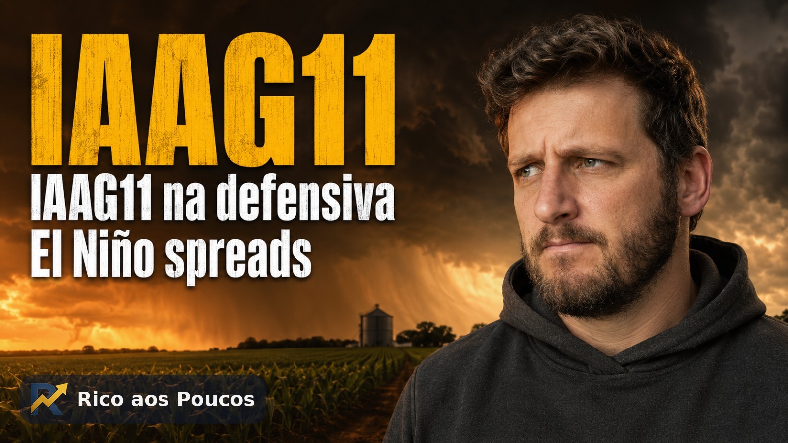 IAAG11: postura defensiva, El Niño e spreads — reanálise mai/26