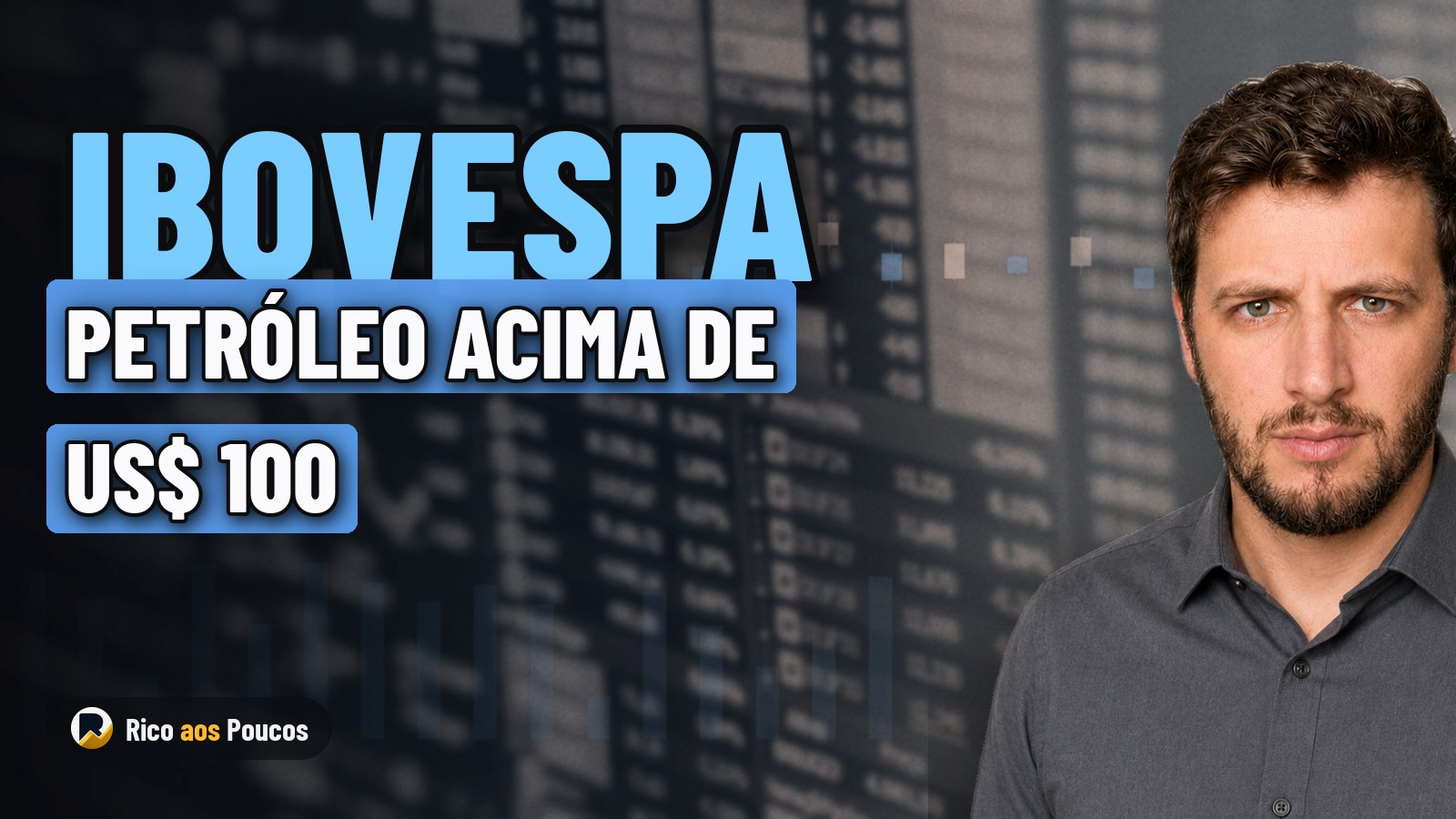 Por que o Ibovespa caiu hoje — O petróleo passou de US$ 100 e o trade eleitoral pausou