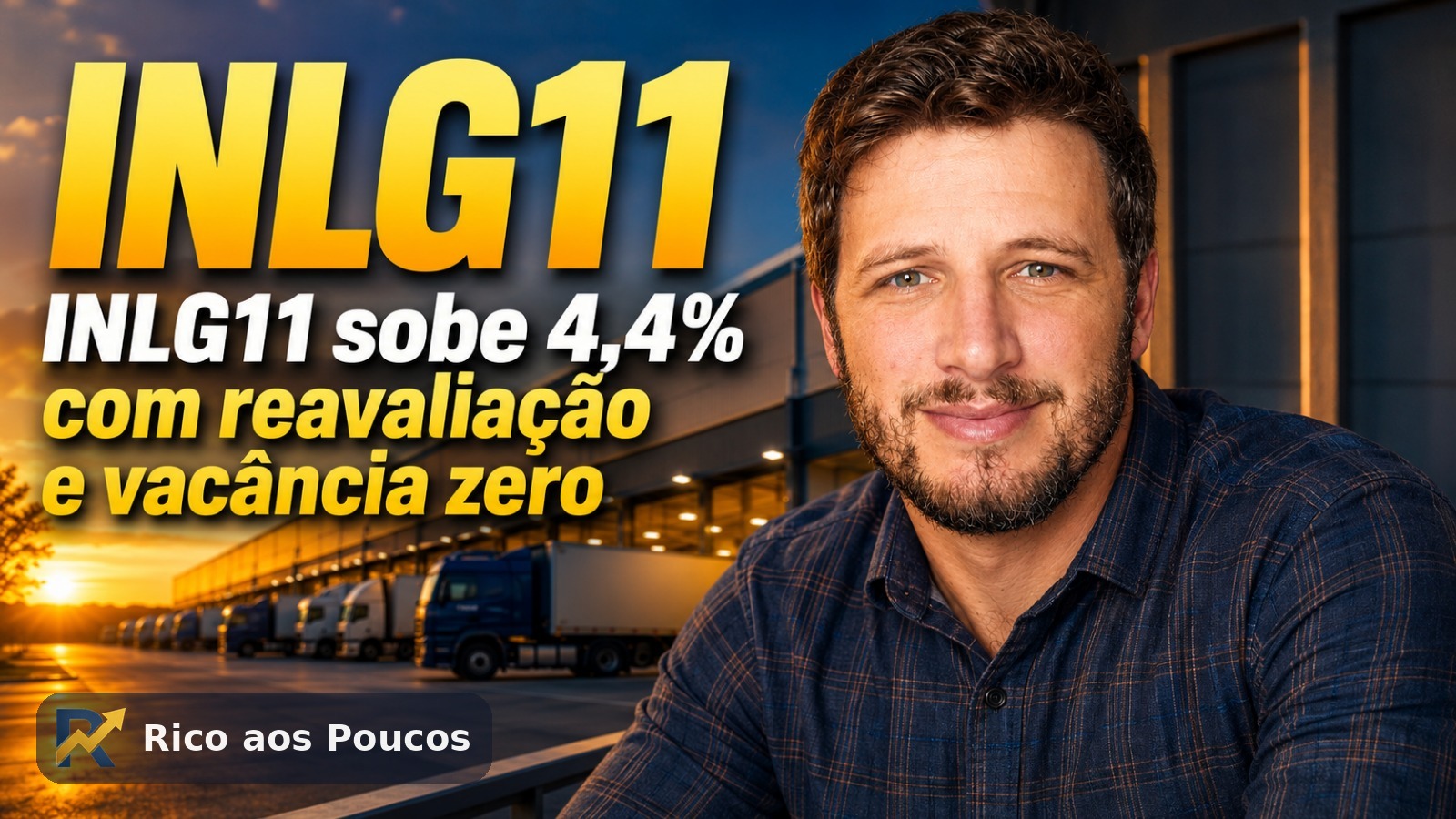 INLG11 sobe 4,4%: reavaliação eleva VP e Gaiolli chega a 100% de ocupação