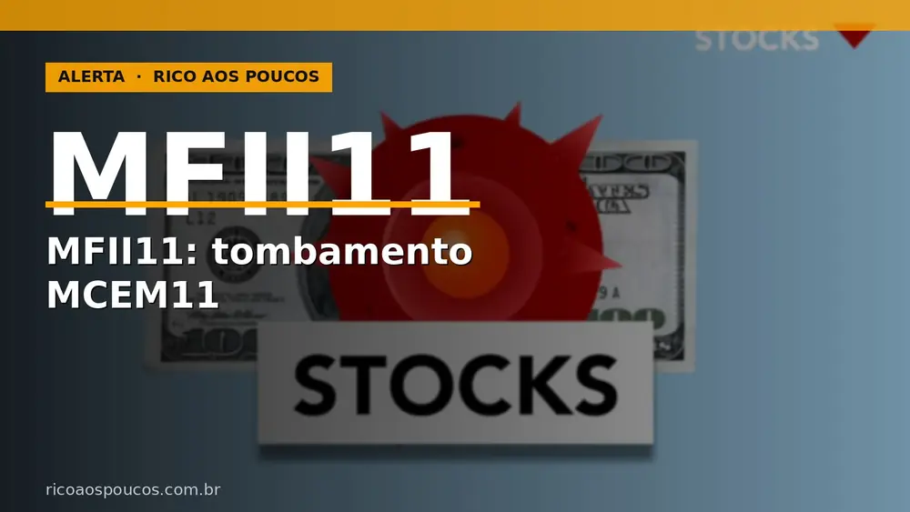 MFII11: AGE MCEM11 convoca tombamento compulsório para balcão