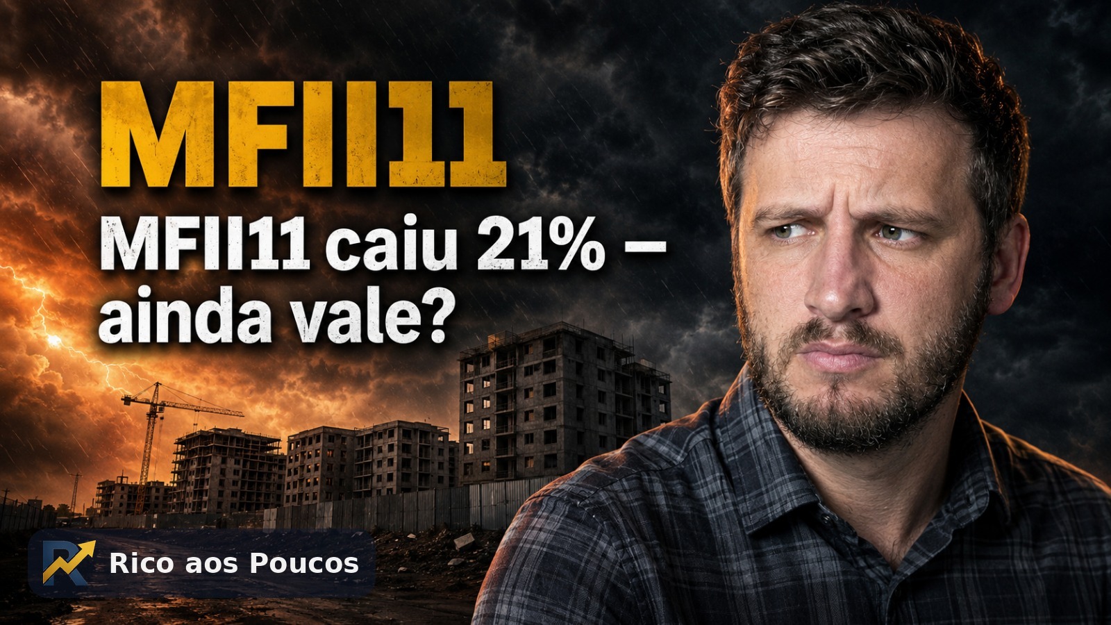 MFII11 caiu 21% em um mês: o que está acontecendo e vale a pena ainda?