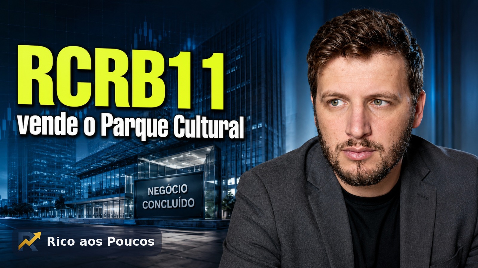 RCRB11 sobe 2,18% após concluir venda do Parque Cultural Paulista