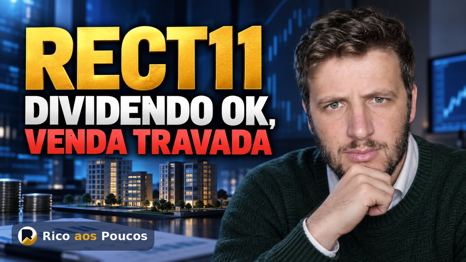 RECT11 mantém dividendo de R$ 0,45 em setembro, mas tropeço na venda da Av. Europa acende alerta
