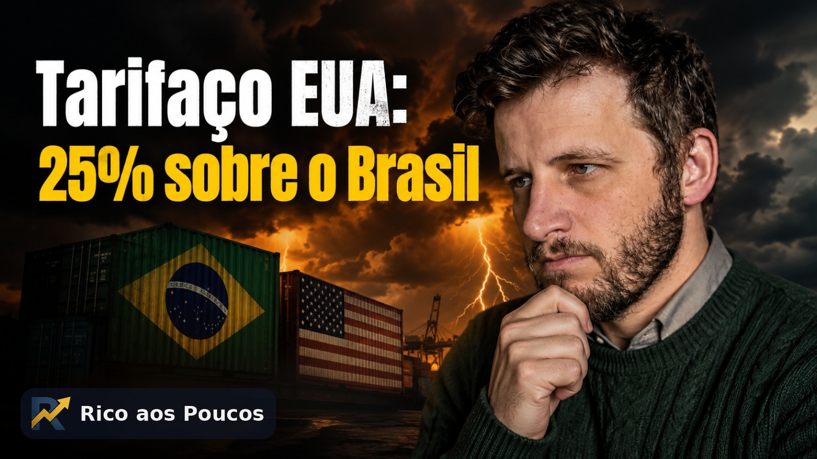 Tarifaço de Trump: o que a tarifa de 25% dos EUA muda de verdade para o seu investimento