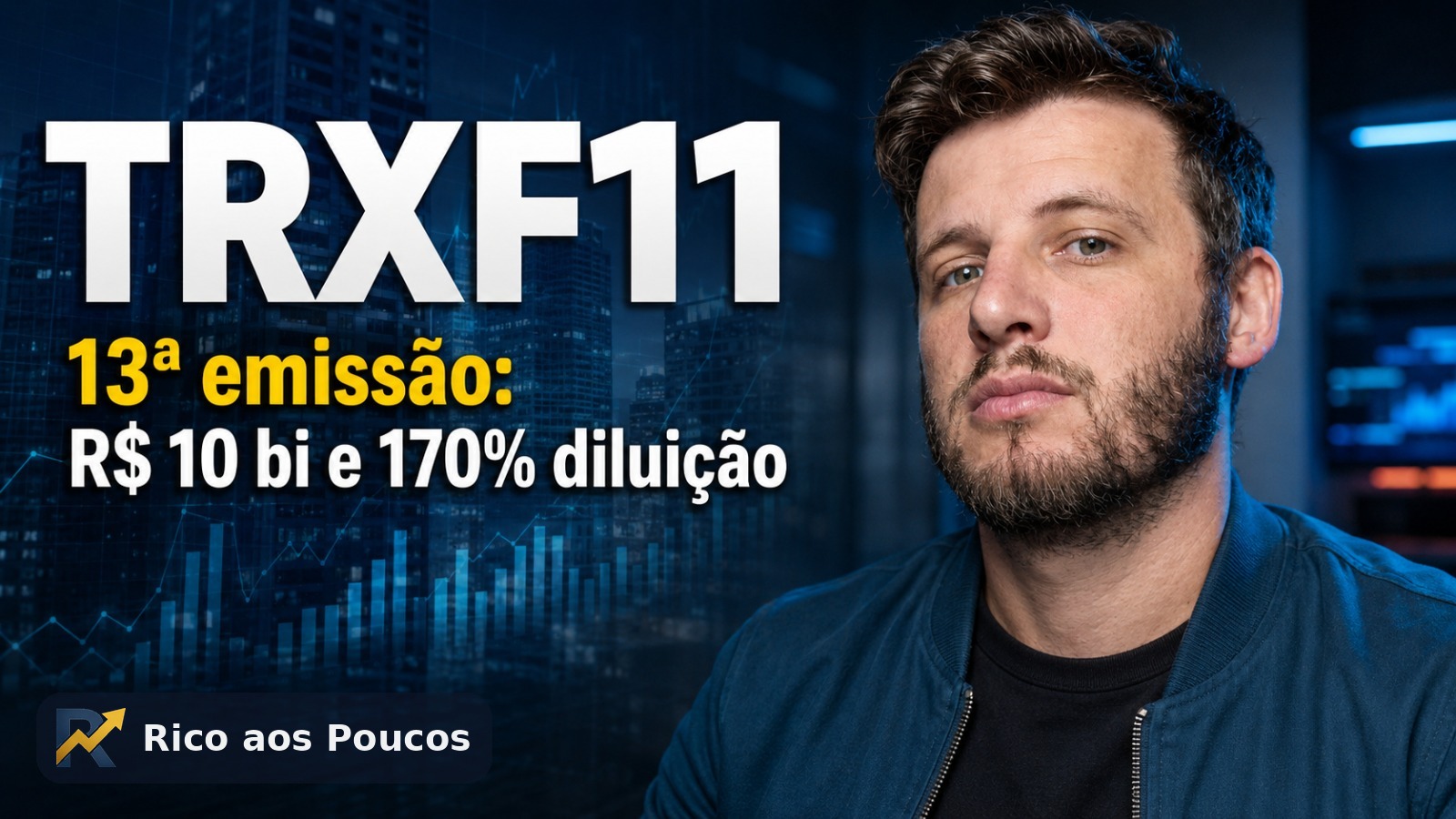 TRXF11 abre 13ª emissão de cotas a R$ 94,25 com direito de preferência