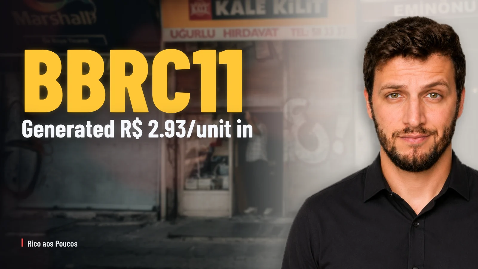 BBRC11 generated R$ 2.93/unit in July — Pinheiros Store arrived empty and the vacancy shot to 9.7%%