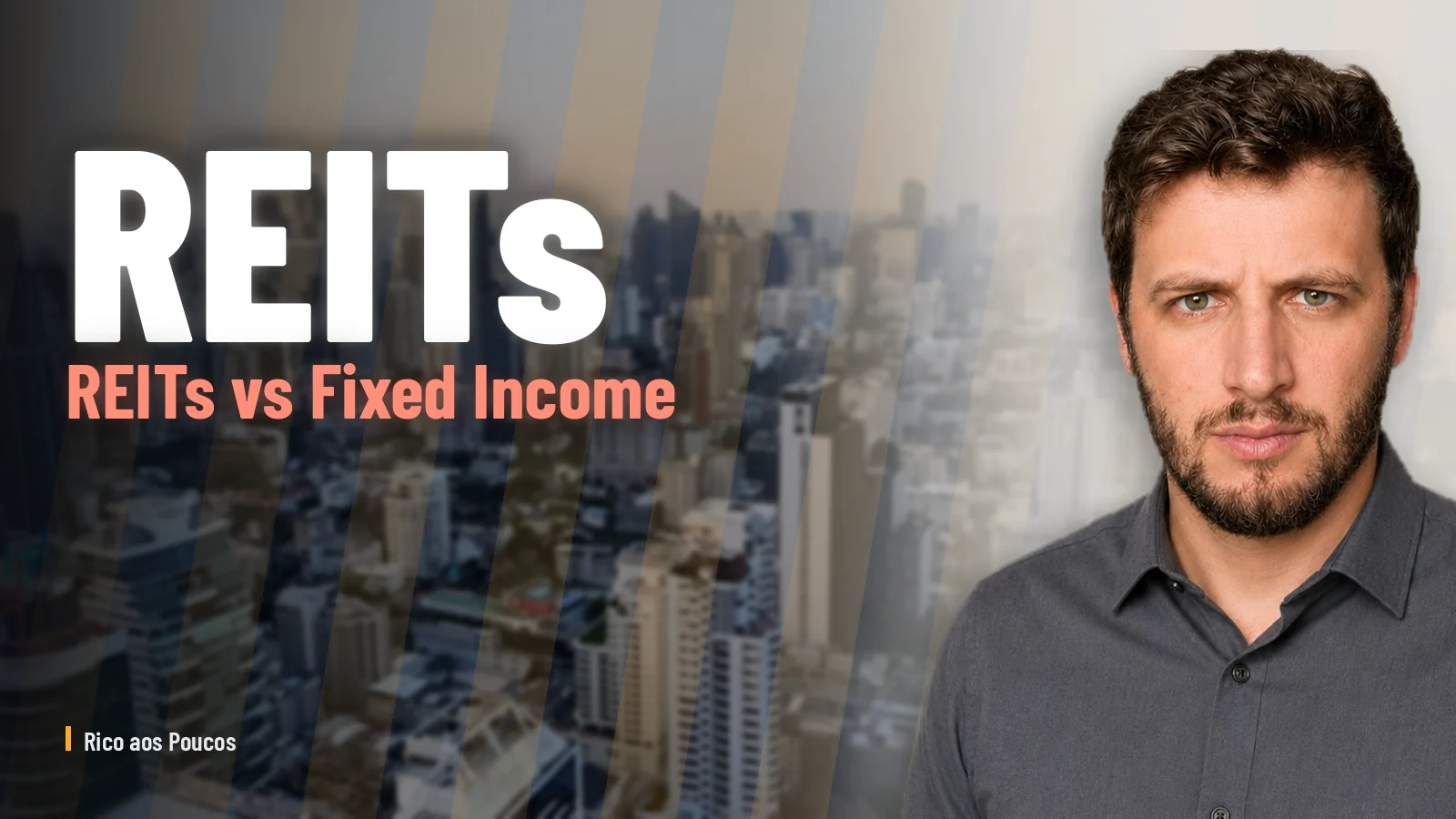 Brazilian REITs vs fixed income with the Selic at 14%: the numbers the market comparison misses
