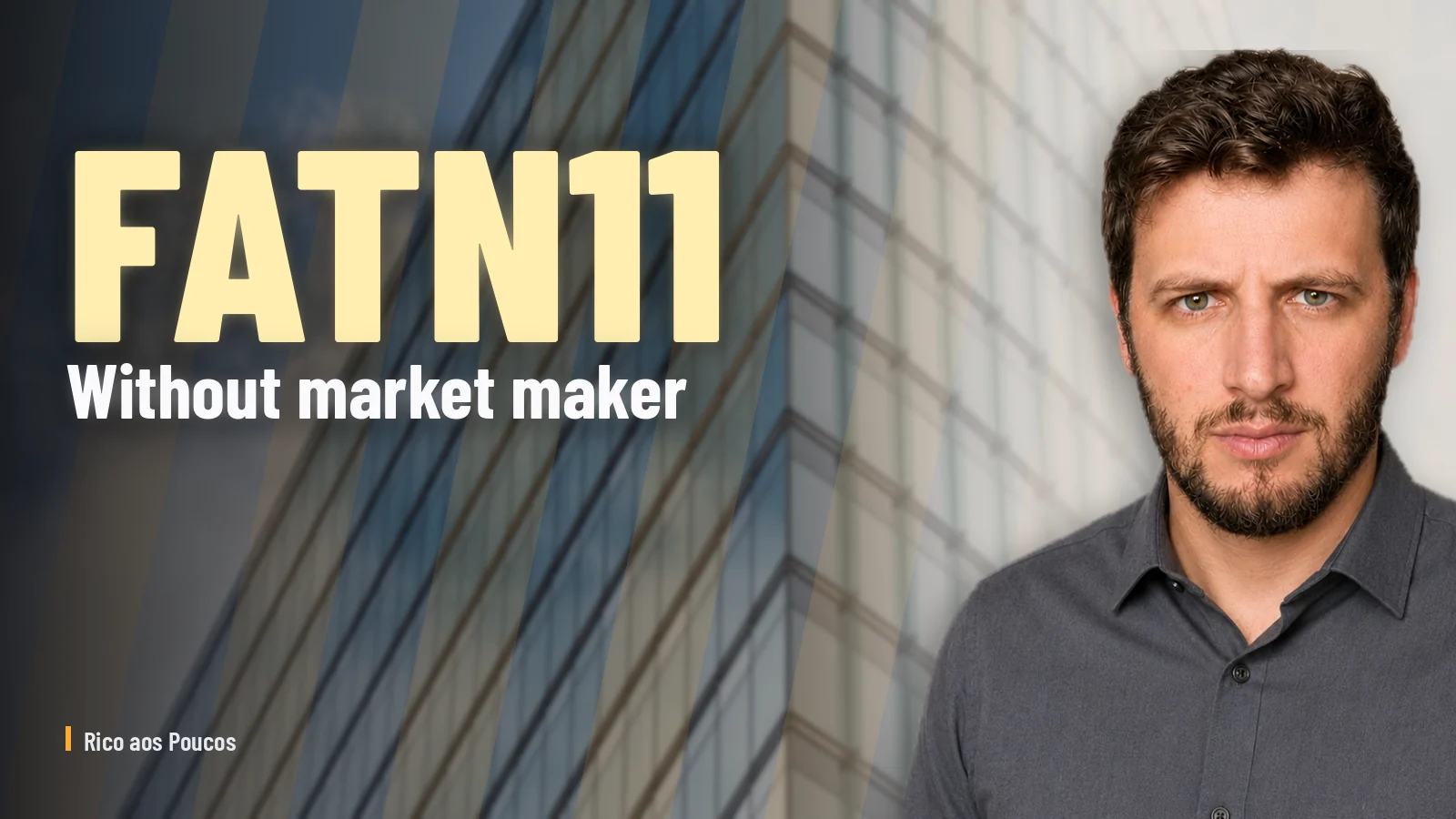 FATN11 Dropped Its Market Maker: What Changes for Investors