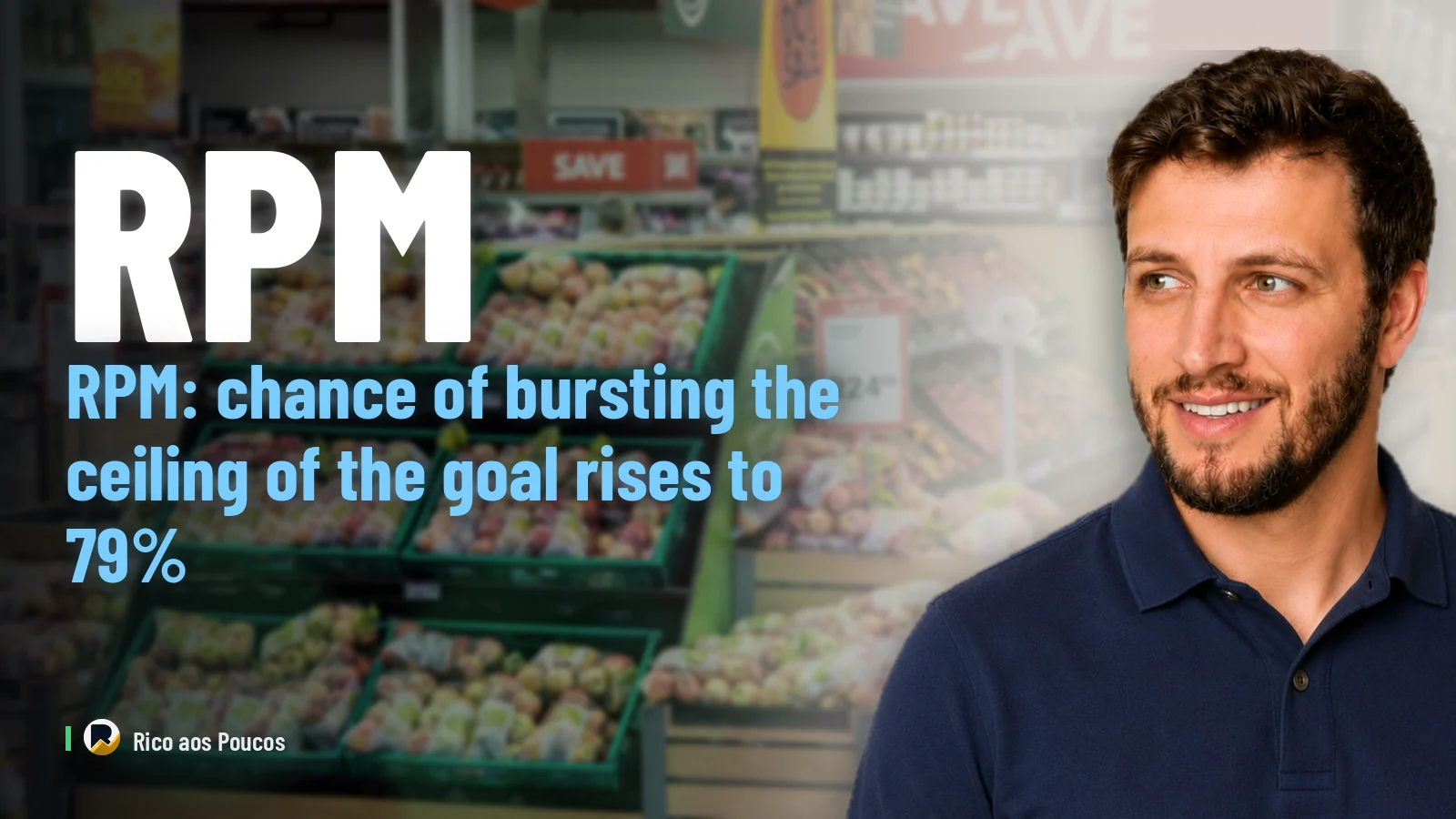 RPM: chance of bursting the ceiling of the goal rises to 79%