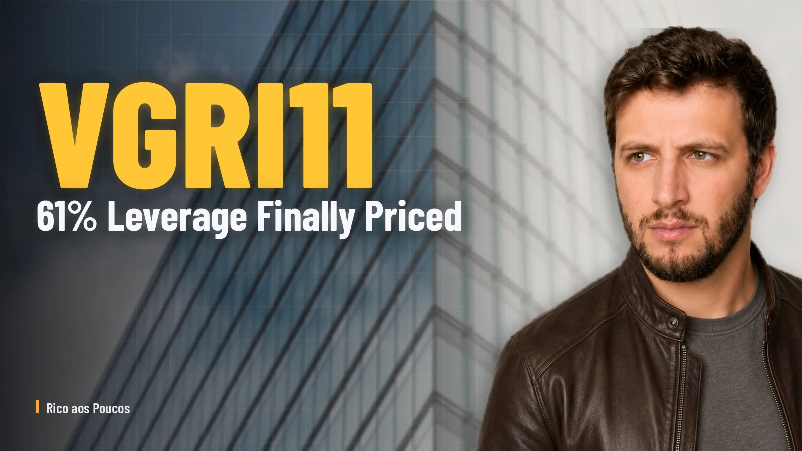 VGRI11 at historic lows: the market has finally priced in 61% leverage
