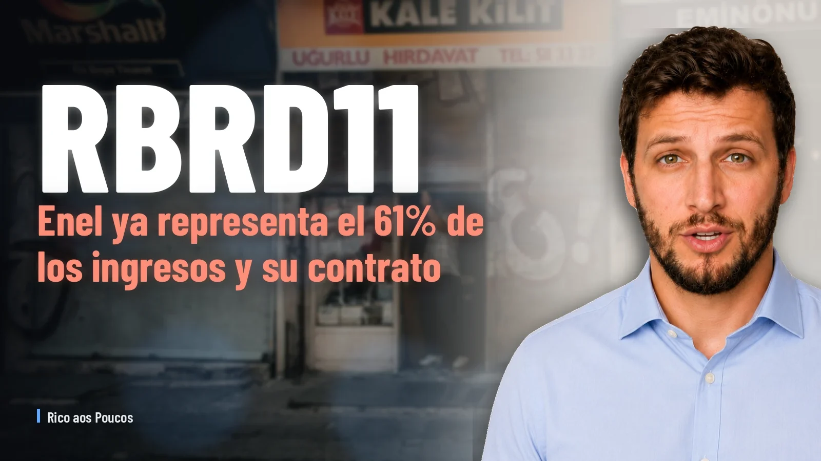 RBRD11: Enel ya representa el 61% de los ingresos y su contrato vence en 8 meses