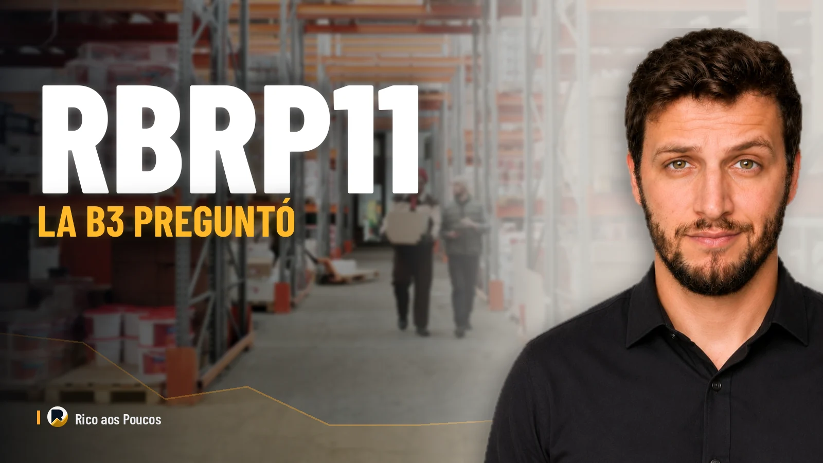 RBRP11 cae 6,5% en un día: la B3 investigó y el administrador dijo que no tenía explicación