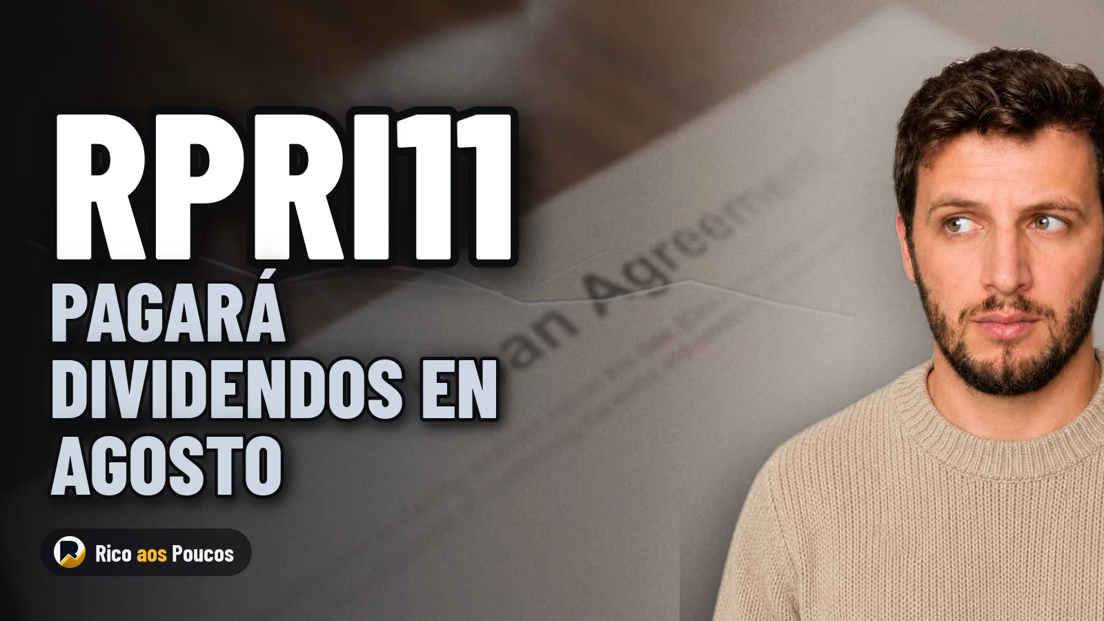 RPRI11 pagará dividendos en agosto de 2026? La reserva se ha secado y la incertidumbre es real.