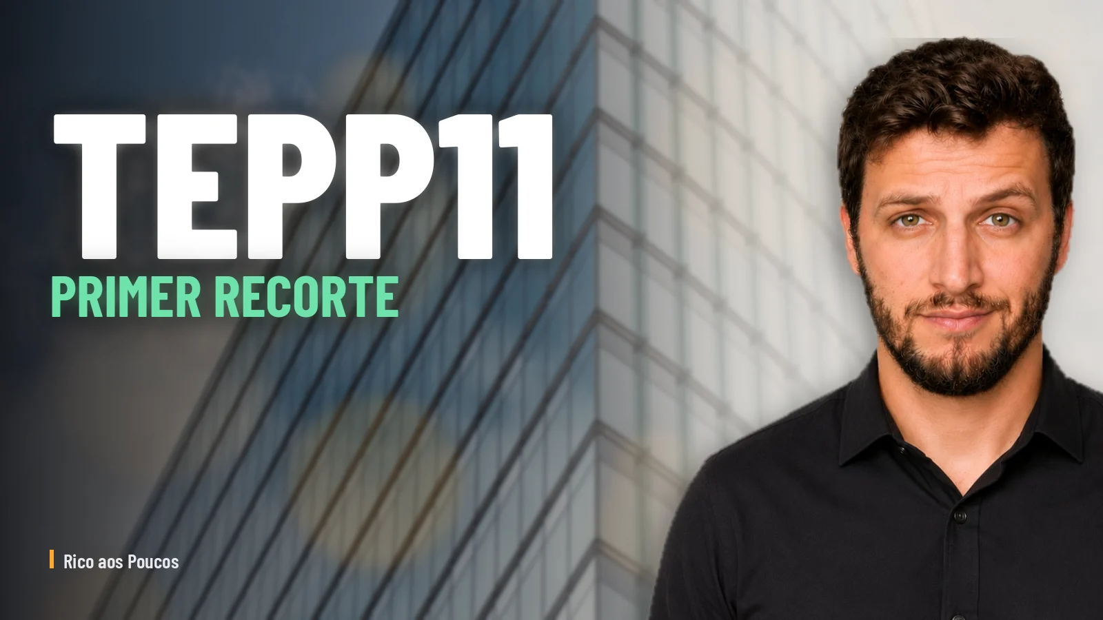 TEPP11 pagó R$ 0,125 en agosto y cayó 8,9% en 30 días — las dudas de todo cotista
